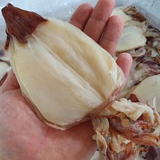 햇 반건조 한치 5마리 10마리 말린한치 냉동 소분포장 수입산 한치구이용, 1세트, 햇 반건조한치 10미