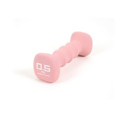 네오프렌 컬러 아령 미용 다이어트 0.5kg 2개세트, 2개