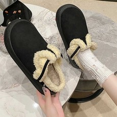여자 통굽 털 슬리퍼 여행용 데일리 직장인 매장 업무+온유통상Shop
