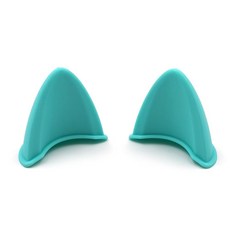 오토바이 헬멧 장식 악세사리 고양이귀 스카이2개세트