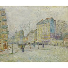 Boulevard de Clichy 아트포스터 감성선물 고흐, 그림만(매트지), 42x50.72