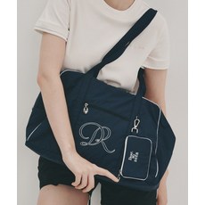 [국내정품] 디어마이디어 더플백 디어 DR 파이프릿 스퀘어 (네이비) 107510, NONE