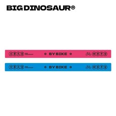 反光貼 反光帶啪啪圈警示條 騎行束褲帶 摩托車裝飾條 自行車改裝 夜騎炫酷, 熒光粉+熒光藍, 1個