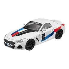 마이카 다이캐스트 합금 1:22 BMW Z4 모델 스포츠 오픈카 자동차 모형 피규어 장식, 1개, 컬러_화이트
