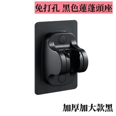 增壓花灑噴頭 12cm大面板淋浴蓮蓬頭，增壓大出水量，省水耐用，輕鬆享受舒適沐浴, 1個, 蓮蓬頭座-加大款黑色