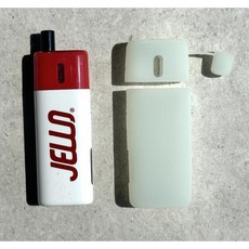 헬베이프 젤로 케이스 실리콘 탑캡 위생캡, 1개, 야광