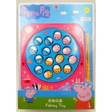Peppa Pig 佩佩豬 電動釣魚盤 釣魚玩具, 1個