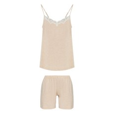 한로 민소매 파자마 세트