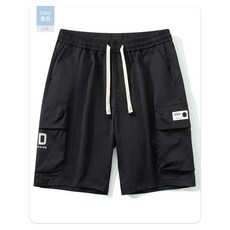 LARGE STORE 潮流涼感大口袋工裝短褲 工作短褲 男生短褲 五分褲 涼感褲 運動褲 美式 有大尺寸