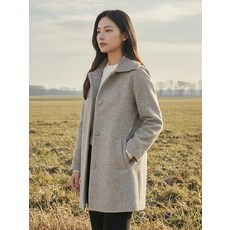 [국내매장 정품] [PAT여성] 니트카라 울 코트 1J81105 639597