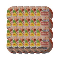 Dole 컵젤리 황도요거트 동원, 200g, 24개
