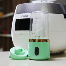 한시공급 할인) 강력한 과일착즙 휴대용 쥬서기 민트그린