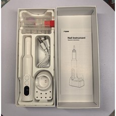 【NIKA】台灣現貨磨甲機 美甲打磨機 美甲工具組 卸甲打磨拋光多功能電動磨甲機, 1個, 普通款M3白色+【贈送6件套】, 普通款M3白色+【贈送6件套】