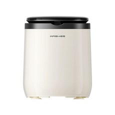 東日家電 便攜式智能洗衣機 小型全自動洗脫一體 旅行宿舍內衣褲專用迷你洗衣機, ZM-020, 黑白色