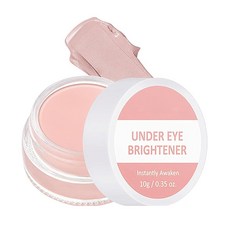 핑크 언더 아이 브라이트너 & 컨실러 피곤한 피부색 보정 브라이트너 및 프라이머 가벼운 눈 밑 브라이트닝 크림 눈 밑 브라이트너 및 프라이머로 다크 서클 외관 감소