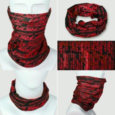 소확행몰 자외선차단 마스크 넥워머 목토시 다기능 멀티스카프, 메리다레드