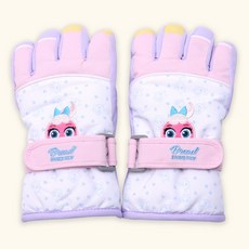 브레드 이발소 마카롱 스키장갑 유아 아동 방한 장갑