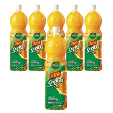 웅진 자연은 고칼슘 오렌지주스 1.5L*6개, 1.5L, 6개