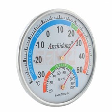 아날로그 온습도계 흰색 벽걸이습도계