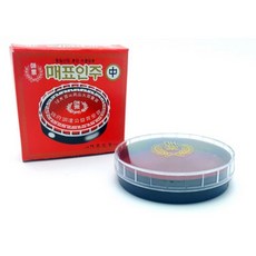매표 원형인주 중 71x21mm 1개, 본상품선택