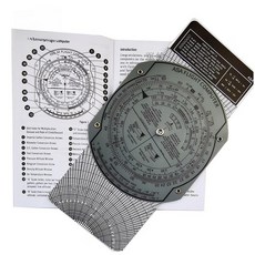 진심글로벌 계산자 공학 로그자 백터 공학용 눈금자, 1개, 플라스틱 계산자