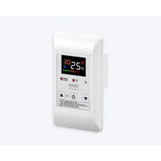 써브텍 H5WF WIFI 매립형 IOT WIFI 4kW 온도조절기 전기난방 필름난방 조절기, 조절기만, 실버