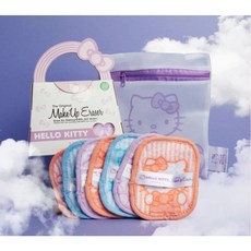 Makeup Eraser 卸妝巾 卸妝布 公主/米奇/海綿寶寶/反派/聖誕夜 濕巾 七入/單入 環保 MINI, 1個, KITTY(New) 單入 隨機