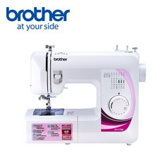 【Brother 兄弟牌】雙針自動穿線實用型縫紉機 GS-1700(LED照明/簡易切線/可車縫厚布或牛仔布), White, GS-1700