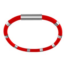 정체되는 통제 소맷동 남녀 공통 Regulable 정전기 방지 무선 팔찌, 빨간색