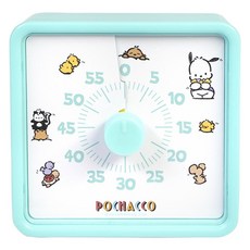 로이체 산리오 캐릭터즈 무소음 다이얼 알람 타임타이머 탁상시계, 포차코