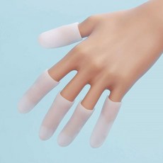 손가락 커버 5p 화이트 농구 골프 자극 바느질, 본상품