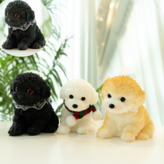 이레 말랑모찌 강아지 스트레스 해소 촉감놀이 푸딩 멍멍이, 까미