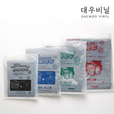 재활용 분리수거봉투 배접 비닐봉투 검정, 100개, 80L