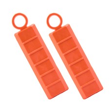 아케이바이 나이프 논스틱 자석 패드, 2개, 주황