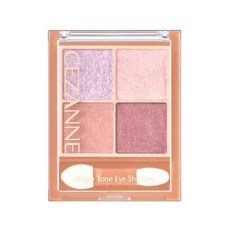 CEZANNE Beige Tone Eye Shadow 四色眼影盤, 1個, 05 淡紫米 (新色上市)