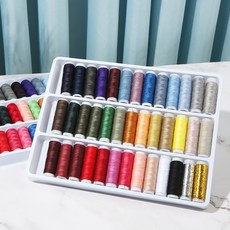 39色縫紉線套裝, 1個, 39色優質縫紉線, 39色