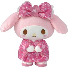 나카지마 마이멜로디 사쿠라 벚꽃 기모노 봉제 인형 누이구루미 S 약9cm 굿즈