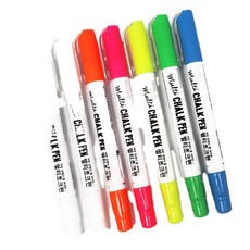 초크펜 칠판 입간판 메뉴보드용 형광 보드마카 똑템, 1개