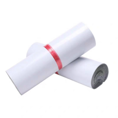 乳白色加厚PE快遞袋 自黏封口包裝袋 防潑水耐磨寄貨袋, 乳白色, 1個