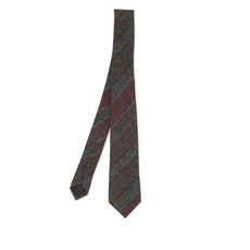 구찌 중고 사선 스트라이프 패턴 넥타이