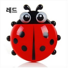 온리코 무당벌레 칫솔홀더, 레드