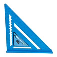 TB 7인치 플라스틱 경량 삼각자 골조용 직각자 각도기 스피드 스퀘어 180mm, 1개