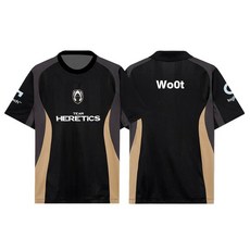 Team Heretics Valorant Esports Jersey 2025 VCT 클럽 훈련 유니폼 남성용 및 여성용 Benjyfishy 맞춤형 T 셔츠 스포츠상의