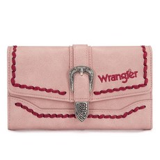 Montana West Wrangler Wallets for Women Western Buckle RFID Blocking Wallet Credit Card Holder