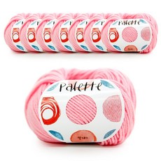 Filip SEVY Palette 7層紗線 50g 8入, 110 粉紅色