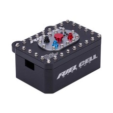 크롤러 자동차용 알루미늄 셀 리시버 박스 전기 탱크 프로 롤 케이지 카프라, 2. Black, 기본