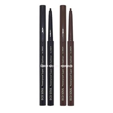 더샘 에코 소울 파워프루프 초슬림 아이라이너, 테디브라운, 1개