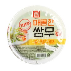 한성 매콤한 쌈무, 6개, 350g