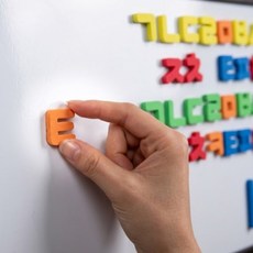 편한집 한글 영어 숫자 자석교구 3세장난감 어린이자석놀이 숫자자석교구, 1세트, 52피스