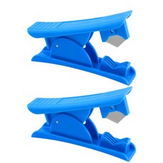 3D 프린터 멘트 튜브 커터 휴대용 파이프 커터 블레이드 3D 프린터 부품 튜브 나일론 PVC 절단 도구 1/2/4개, 2Pcs